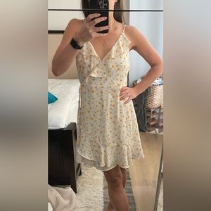 Floral wrap dress size small